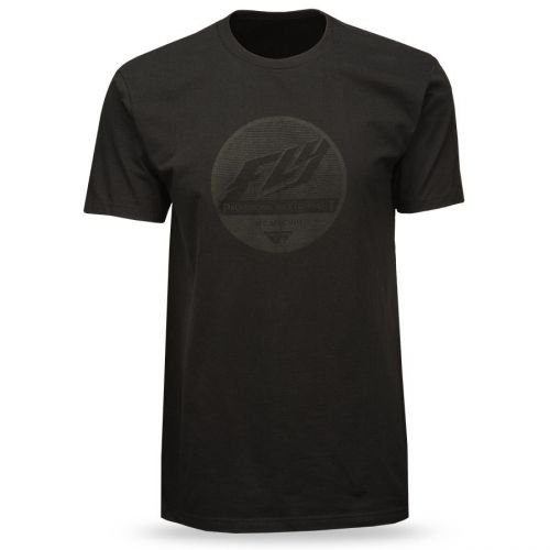 Fly racing clique mens short sleeve t-shirt black