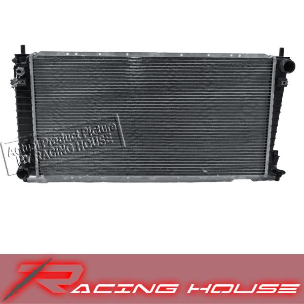 1997-1998 ford f150 pickup 4.2l 4.6l 2 row cooling radiator replacement assembly