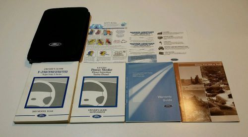 2003 ford truck f-250 f-350 f-450 super duty w/ 6.0l diesel owners manual 4x4x2