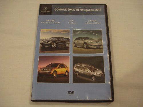 Mercedes command navigation dvd disc c class,clk,m class, r class 2005 2006 2007