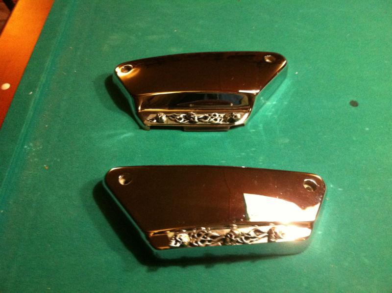 Harley fxr chrome side covers