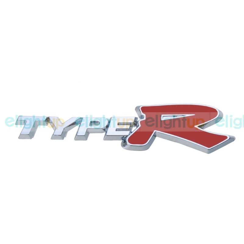 Metal 3m side car motor sticker badge fashion emblem accessories type type-r