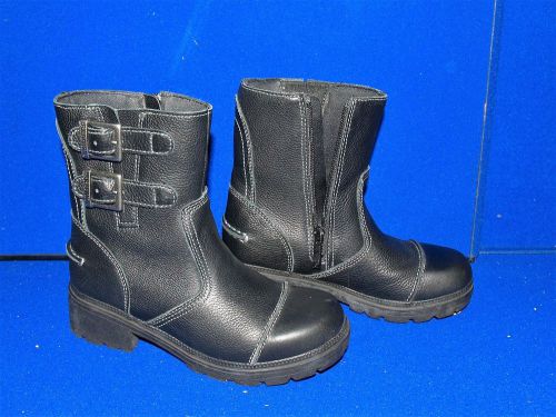 Ladies harley davidson boots black over ankle