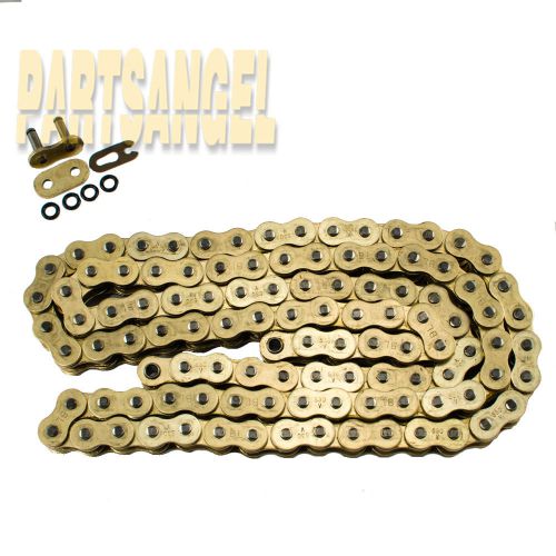 530 gold o-ring chain 110 links for motorcycle