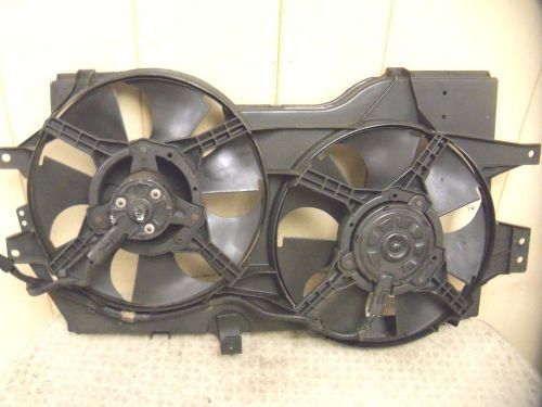 1996-2000 caravan , voyager , town &amp; country twin radiator cooling fans. free s