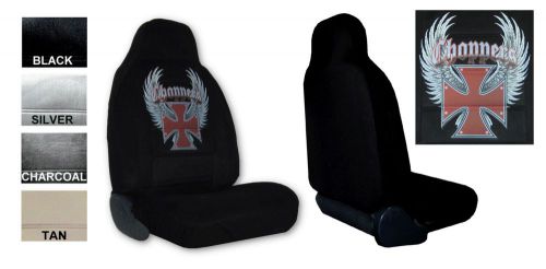 Velour seat covers car truck suv choppers high back pp #y