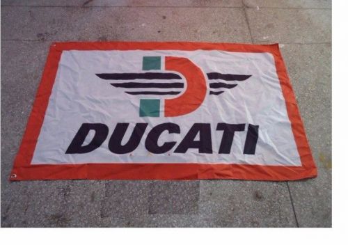 New large 3&#039;x5&#039; ducati flag man cave free shipping