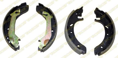 Monroe bx742 brake pad or shoe, rear-monroe drum brake shoe