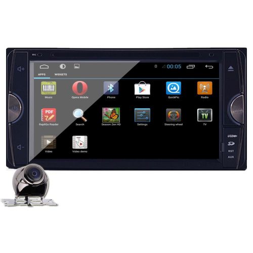 Android 4.4 car dvd player for toyota rav4 with capacitive screen gps wifi+cam