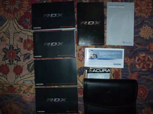 2014 acura rdx owner&#039;s manuals