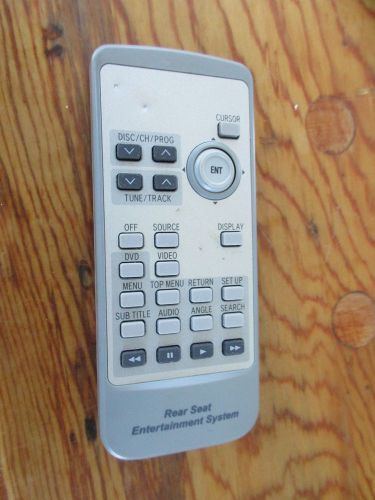 Lexus rear seat entertainment  remote control  86170-34020 toyota  oem remote