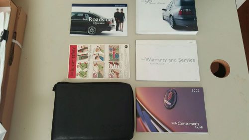 2002 saab 95 owners manuals