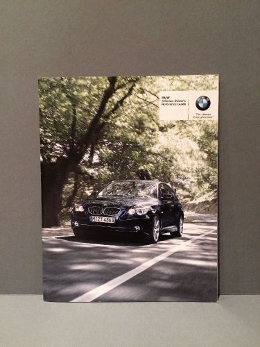 2010 bmw 5 series driver&#039;s reference guide handbook / manual