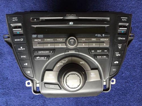 2012 12 acura tl original am fm cd mp3 dvd hdd stereo radio player oem