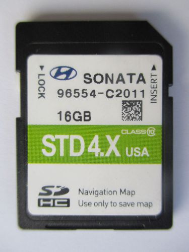 2015 16 hyundai sonata navigation gps sd card map data 4.x usa hyundai c2011 oem
