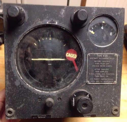 Bank-climb gyro control automatic pilot jack &amp; heintz type a-3a us air force