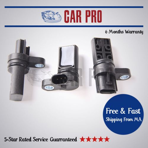 Sensor crankshaft position set 3 pc for g35 m35 altima maxima murano quest