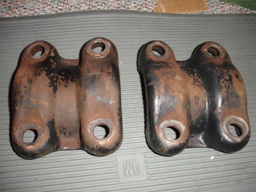 73-87 chevy gmc rear leaf spring plates 4x4  3/4 ton and 1 ton