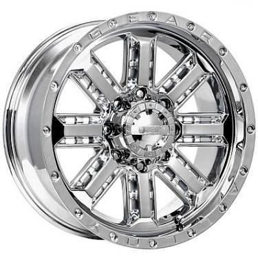 22" gear alloy nitro chrome ram 1500 mega cab suburban silverado h2 wheels rims 