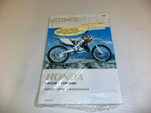 Genuine honda owner&#039;s manual cr125r 1998-2002