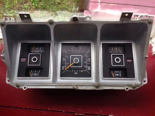 73-79 instrument gauge cluster