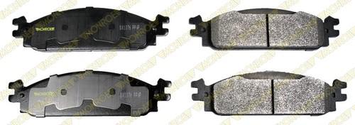 Monroe dx1376 brake pad or shoe, front-monroe dynamics brake pad