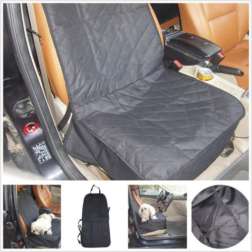 1pcs oxford black car seat covers pet protector dirt pad carpet dog floor mat