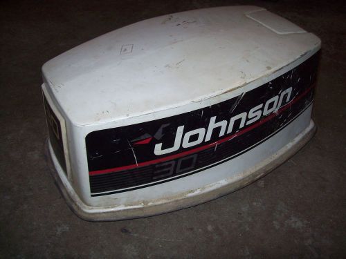 1990 20 25 30 hp johnson evinrude omc outboard hood cover top cowling cowl
