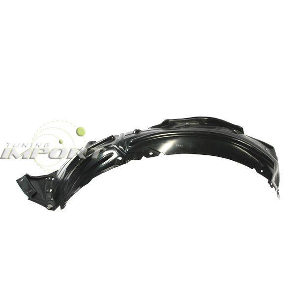 Left side 07 08 09 10 11 acura mdx front fender liner splash shield replacement