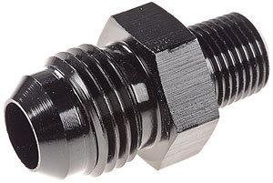 Jegs performance products 110102 black straight flare fitting