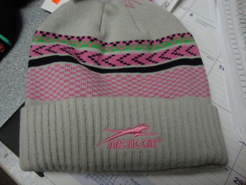 Brand new women&#039;s aircat w/ pom gray beanie ~ 5273-092