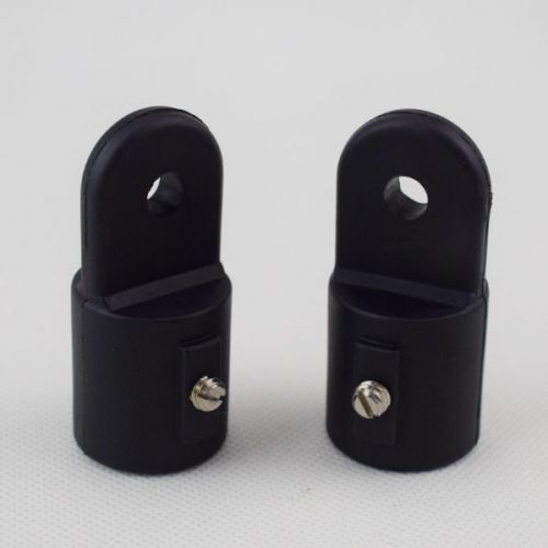 2pcs nyloy bimini top shade cover fittings cap outside eye end od 7/8&#034; tube