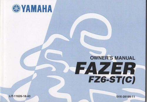 2005 yamaha motorcycle fazer lit-11626-18-43 owners manual(382)