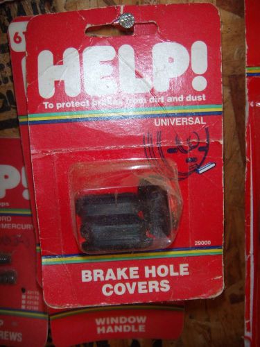 Help parts 29000 brake adjusting hole covers - brake hole covers - set of 4