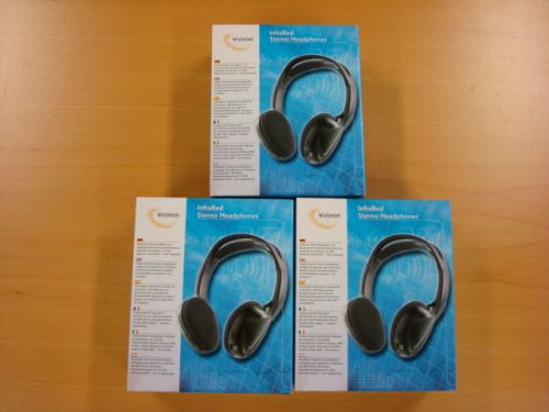 Visteon infrared headphones (4033404) set of 3!!! brandnew!!