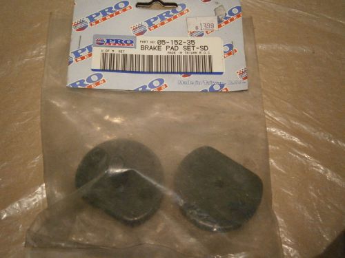 Vintage ski doo brake pad set 05 152 35 nip snowmobile part free shipping