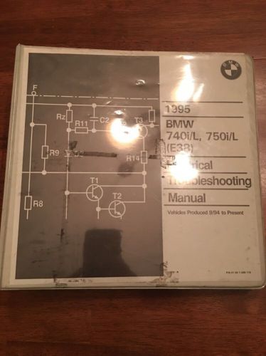 Bmw 1995 e38 7 series electrical troubleshooting manual 740i/l 750i/l