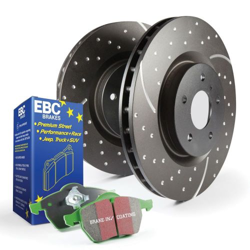 Ebc brakes s3kf1153 s3 kits greenstuff 6000 and gd rotors truck and suv