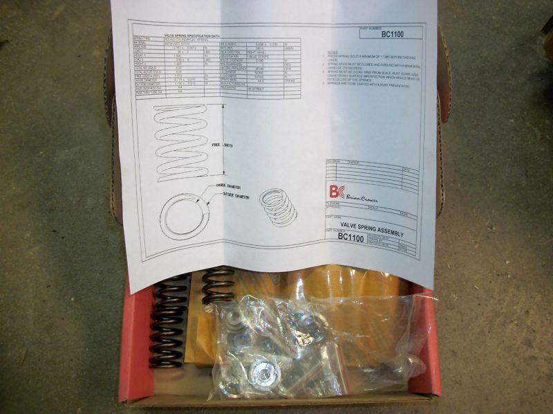 Brian crower - evo - valve springs and retainers - 4g63