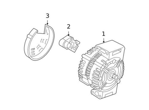 Genuine 2007-2016 volvo regulator 30667685