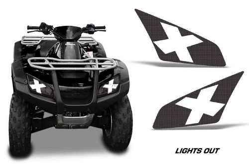 Amr racing honda rincon trx 680 quad headlight eyes atv graphics 06-15 light out