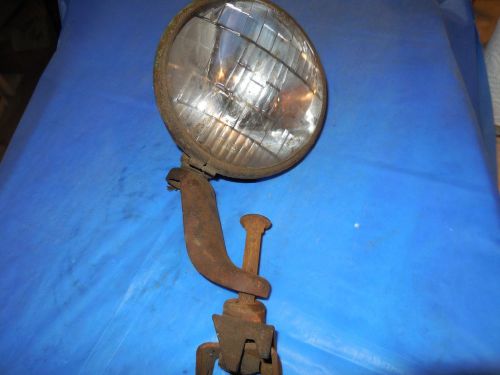 M&amp;m lamp co. l.a.califorinia original model #711 fog light with ge bulb&amp;bracket!