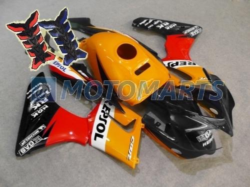 Free tank pad! aftermarket fairing body kit for honda cbr125r 2004 2005 2006 ab