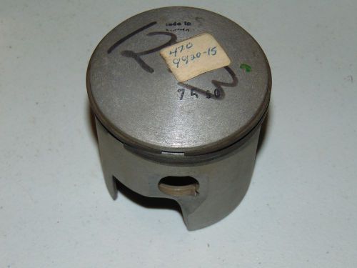 Nos oem vintage 640 skidoo rotax snowmobile 76 mm piston w/ rings 420-9920-15