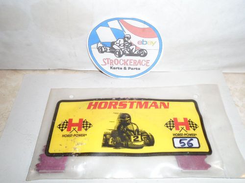 Vintage racing go kart nos horstman sprocket 56 tooth 35 chain cart part