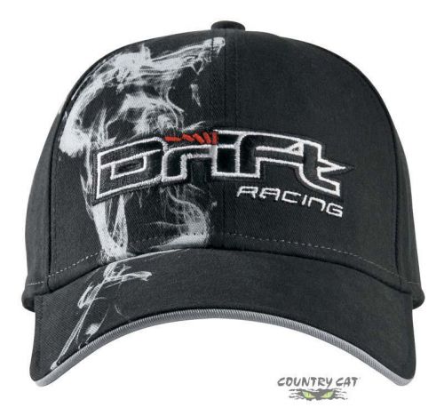 Drift racing smoke cap hat - black - adult men&#039;s one size - new - 5235-000