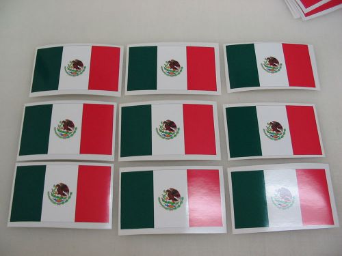 8 mexico flag sticker decal lot 4 boat car window truck suv wholesale mexican