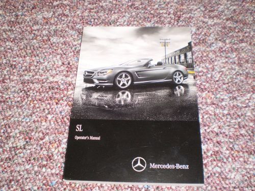 2015 15 mercedes benz sl 400 550 63 65 amg car owners manual book guide all