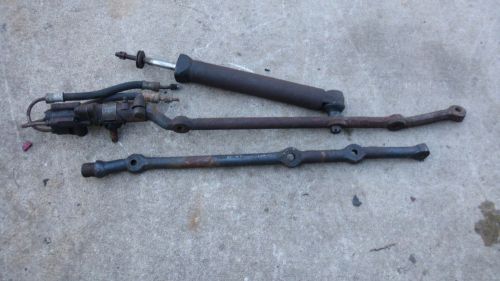 63-82 corvette power steering assy slave cylinder, valve, &amp; extra relay rod