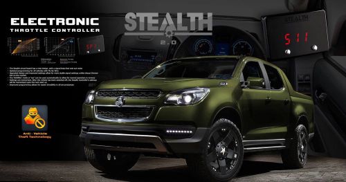 Holden colorado rg 2012+ performance stealth throttle 2.0 controller anti theft